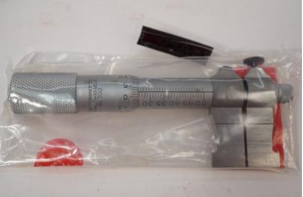 Starrett 700MB Inside Micrometer Caliper 25-50mm Range, 0.01mm USA Made - Cardon Tools