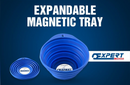 EXPERT by Facom Tools E010129 Large Expandable Magnetic Parts Tray - Cardon Tools