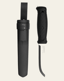 Morakniv Sweden  GARBERG Heavy Duty Bushcraft Knife with Polymer Sheath and Stainless Steel Blade