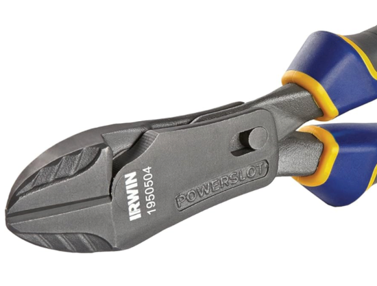 NEW Old Stock   Irwin Vise-Grip Germany 1950504 8″ Diagonal POWER SLOT Cutting Pliers - Cardon Tools