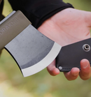 Morakniv Sweden Lightweight Green Bushcraft Boron Steel Axe c/w Leather Mask 