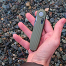 UCU Hannegan Crossbar Knife - A perfect EDC - Nitro-V Steel - G10 Scales  - Cross Bar Lock - FOREST