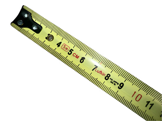 3 LUFKIN Hi-Viz ORANGE Metric  19mm x 5m Tape Measure PHV1035CM - Cardon Tools