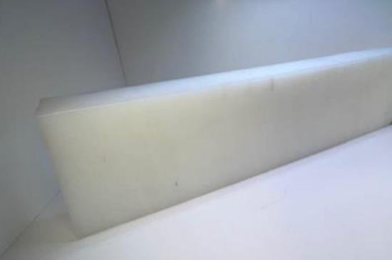 Huge White 2" x 2-1/2" x 23" UHMW  Machinable Plastic Bar Sheet - Cardon Tools