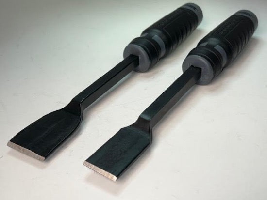 New Old Stock PROTO USA Made Strikeable Gasket Scraper Set 1" and 1-1/2" - Cardon Tools