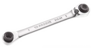 Facom 64C.S0 Cuatro 4 Sizes in One Reversible Ratcheting Wrench 4, 5, 6, 7mm - Cardon Tools