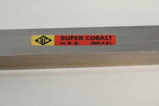 3  ETM Israel Super Cobalt HSS 1/2" x 4"Square Lathe Cutter Tool Bit - Cardon Tools