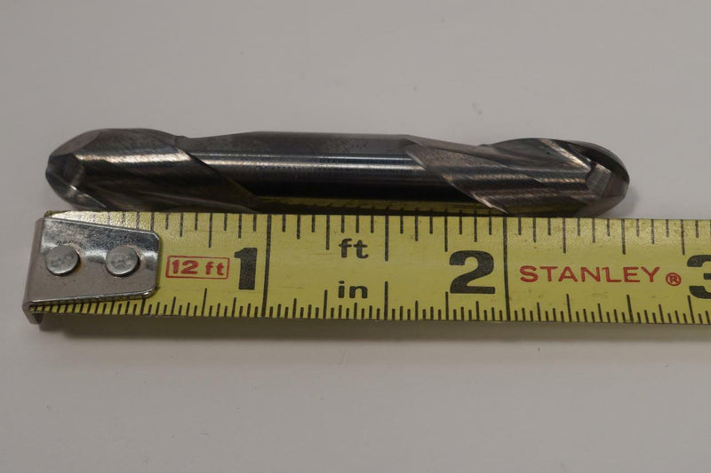 Mill Monster 3/8"-2FL-Solid Carbide Double Ended Ball Nose End mill. USA Made - Cardon Tools