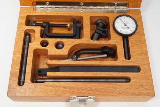 Brown & Sharpe Bestest Universal Indicator Set, .001" Grad. USA Made 599-7739 - Cardon Tools