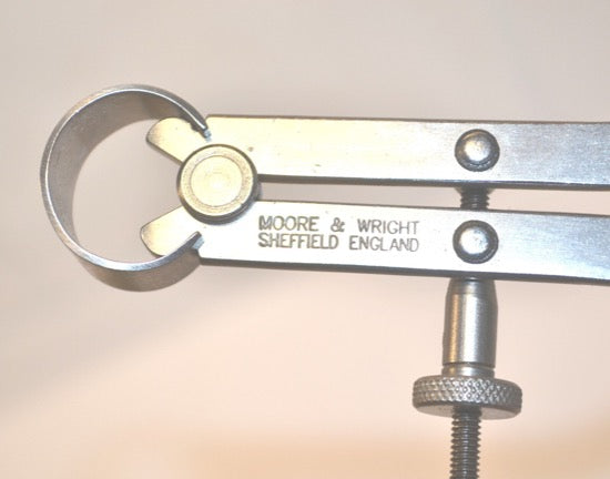 New Old Stock MOORE & WRIGHT Sheffield UK MADE 524 6" Outside Caliper - Cardon Tools