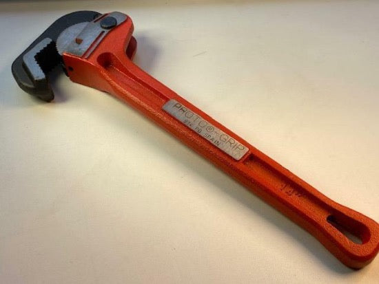 Proto  made in SPAIN J814PG Proto-Grip 14" HOOK Jaw Pipe Wrench - Cardon Tools
