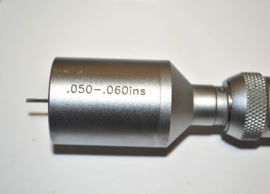 New Old Stock BOWERS UK HOLMIKE .050" - .060" Range , Grad. .0005" Bore Micrometer - Cardon Tools