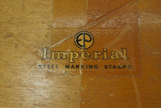 New Old Stock Imperial ENGLAND 5/16" Toolmakers Machinists Steel Letter Stamps - Cardon Tools