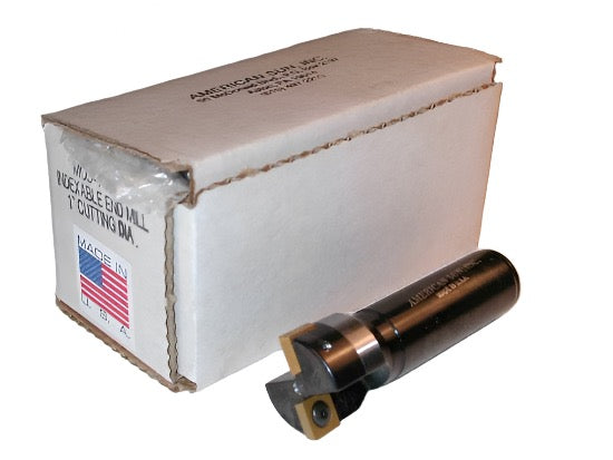 AMERICAN SUN 1" Indexable End Mill Item No. 710-1 USA made - Cardon Tools