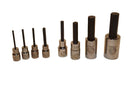 New old Stock Armstrong 8pc  1/8" to 5/8" Hex bit set. 1/4" and 1/2" drive. USA MADE ! - Cardon Tools