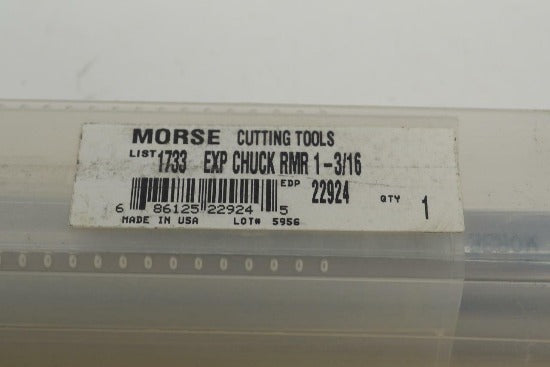 Morse Cutting Tools USA HSS 1-3/16" Expansion Reamer. 1" Shank. 22924 - Cardon Tools