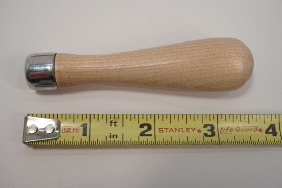                           6 Lutz USA Made T-1 Skroo-Zon Birch Wood File Handles for 3" Files