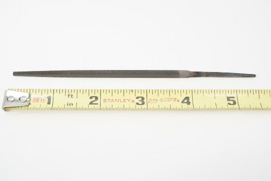 New Old Stock Nicholson USA Made 4" Square Second Cut  File - Cardon Tools
