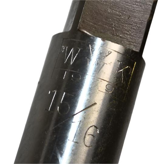 New Old Stock WWK Sweden 15/16" Diameter 10 Flute HSS  REAMER OAL 9-1/2" - Cardon Tools