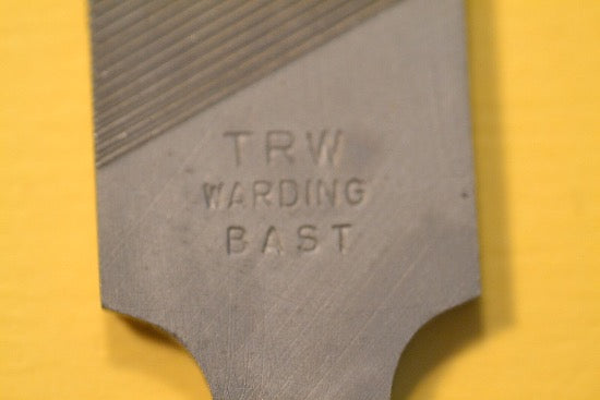 New Old Stock WILLIAMS made in Spain 8" WARDING  BASTARD FILE - Cardon Tools