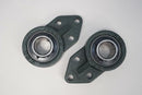 2 NSK Flanged Unit Bearing Mount  for 1" Shaft, UCFH205-100D1. Made in Japan - Cardon Tools
