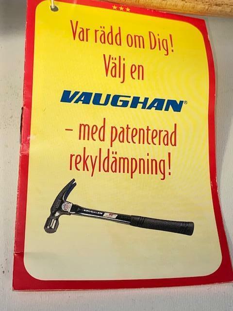 New Old Stock Vaughan USA 11oz Tinners Tinsmiths Sheet Metal Riveting Hammer - Cardon Tools