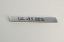 6  DSL W18 Extra18% Tungsten-Vanadium HSS Lathe Tool Bit 2" x 3/16" x 3/16" - Cardon Tools