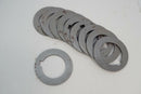 New Old Stock 10  Precision Brand USA Milling Machine Arbor Spacers 7/8"x1-3/8"x.062" Shim - Cardon Tools