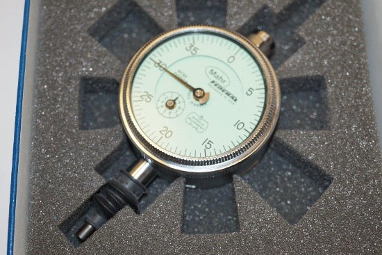 Mahr Federal USA made WATERPROOF 0.100" Range Dial Indicator. 0.0005" GRAD 