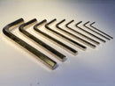 Hazet Germany 9pc SAE Hex Wrench Set 5/64"-3/8" 2100A/9P - Cardon Tools