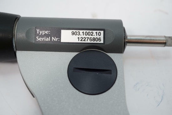 Display Model Sylvac S_Mike Pro Knife Tip Micrometer. 60-95mm. Swiss made 903.1002.10 - Cardon Tools