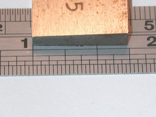 New Old Stock VULCAN Germany D5, 27/32" - 3/4" x 3/16" - 5/32" x 7-7/8"  Cut Off Blade - Cardon Tools