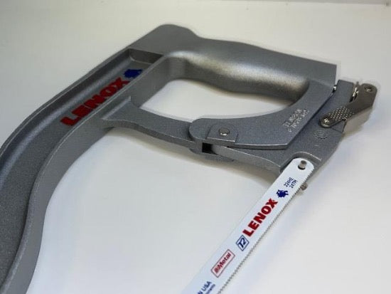 Lenox High Tension Low Profile MULTI-PURPOSE 12" Metal Frame Hacksaw - Cardon Tools