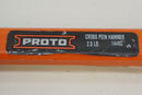 Proto 2.5lb Cross Pein Machinists Fabricators Hammer. 1440G. USA Made - Cardon Tools