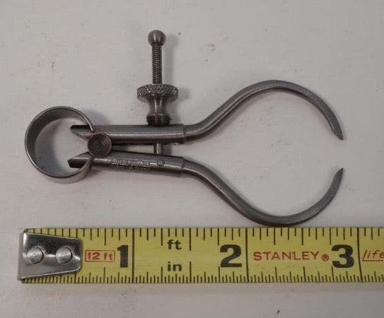 New Old Stock BEAUTIFUL Moore & Wright UK MICRO 2" Toolmakers Machined Round Leg Caliper - Cardon Tools
