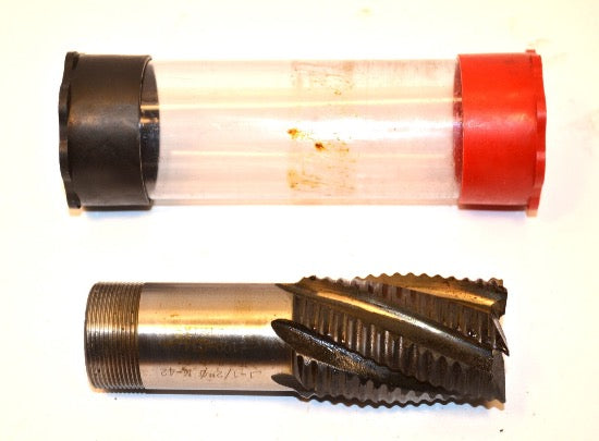 KESTAG Austria 1-1/2" 6Fl M42 Hss ROUGHER End Mill Screw/Weldon Shank WR3B94 - Cardon Tools