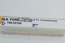 M.A. Ford Carbide 6 Flute Chatterless Countersink 3/16" x 100° Drill Bit - Cardon Tools