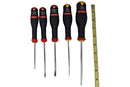 Facom Professionel 5 Piece Screwdriver Set Philips + Slotted. Made in FRANCE - Cardon Tools
