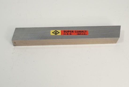 3  ETM Israel Super Cobalt HSS 1/2" x 4"Square Lathe Cutter Tool Bit - Cardon Tools