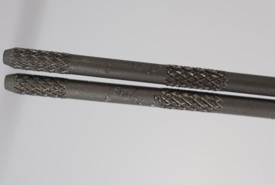 4pc Vallorbe-Grobet Swiss Made Jewellers File Set Round Triangle. Cut #4, #6