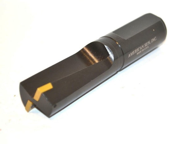 AMERICAN SUN X-Long 1-1/8" Indexable Center Cutting End Mill 760-4B USA made - Cardon Tools