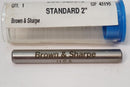Brown & Sharpe USA  2" Micrometer Caliper CALIBRATION STANDARD 599-9655-2 - Cardon Tools