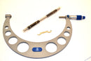 MOORE & WRIGHT MW210-051 Micrometer 8-9" .0001" Carbide + Standard - Cardon Tools