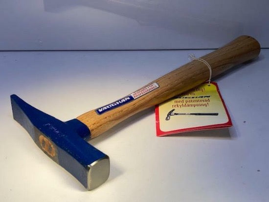 New Old Stock Vaughan USA 11oz Tinners Tinsmiths Sheet Metal Riveting Hammer - Cardon Tools