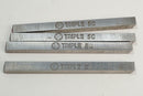 4  Parkin UK Triple 5C 5% Cobalt Hss Steel Lathe Tool Bit 1/4" Square x3-1/2" - Cardon Tools
