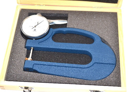 MOORE & WRIGHT Machinists MW455-35 0-10mm Deep Throat  Dial THICKNESS GAGE - Cardon Tools