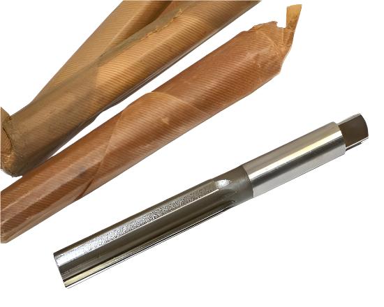 New Old Stock WWK Sweden 15/16" Diameter 10 Flute HSS  REAMER OAL 9-1/2" - Cardon Tools