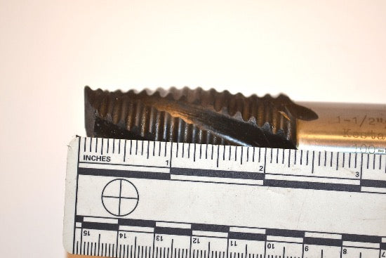 KESTAG Austria 1-1/2" 6Fl M42 Hss ROUGHER End Mill Screw/Weldon Shank WR3B94 - Cardon Tools