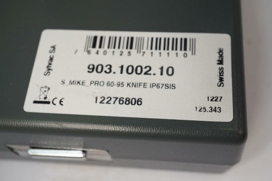 Display Model Sylvac S_Mike Pro Knife Tip Micrometer. 60-95mm. Swiss made 903.1002.10 - Cardon Tools