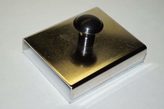Eclipse MAGNETIC 3" x 2-1/2" Ferrite Blue Print MAGNET with Handle E673/msc - Cardon Tools